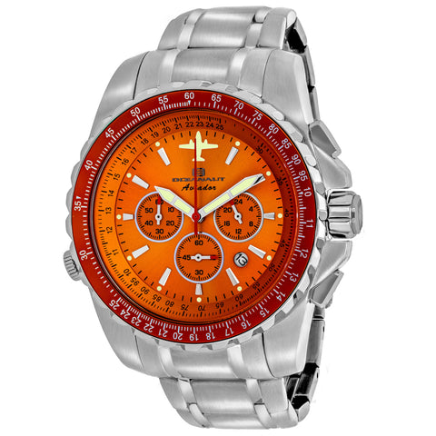 Oceanaut Men's Aviador Pilot Orange Dial Watch - OC0115