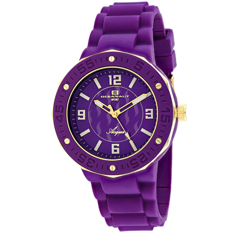 Oceanaut Women's Acqua Purple Dial Watch - OC0224