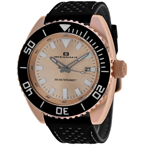 Oceanaut Men's Rose Gold Dial Watch - OC0525