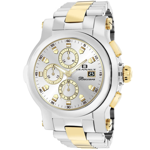 Oceanaut Men's Baccara XL Silver Dial Watch - OC0823