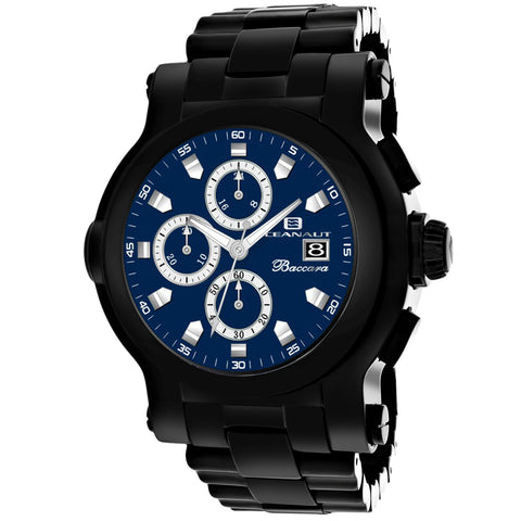 Oceanaut Men's Baccara XL Blue Dial Watch - OC0829