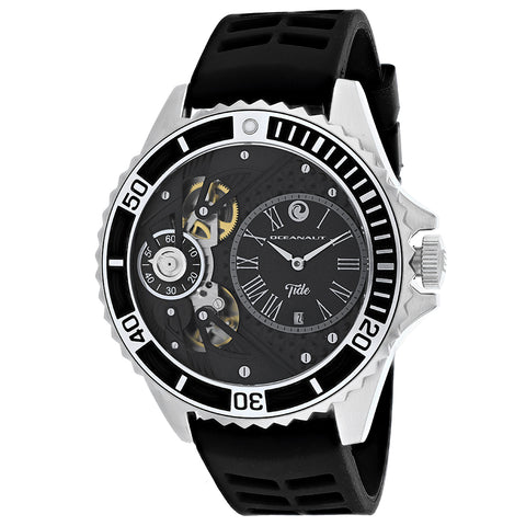Oceanaut Men's Tide Black Dial Watch - OC0991