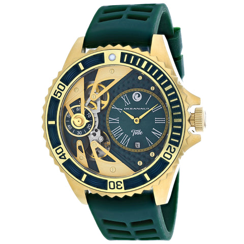 Oceanaut Men's Tide Green Dial Watch - OC0995