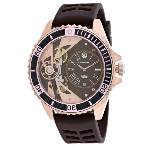 Oceanaut Men's Tide Brown Dial Watch - OC0996