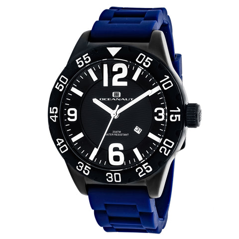 Oceanaut Men's Aqua One Black Dial Watch - OC2713