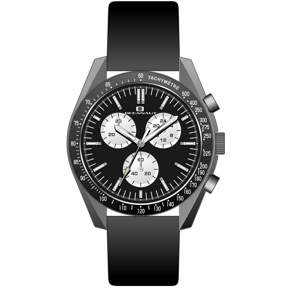 Oceanaut Men's Orbit Black Dial Watch - OC7581